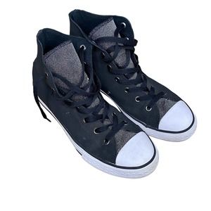 Converse High Top Shoes Sparkle Black Chuck Taylor All Star